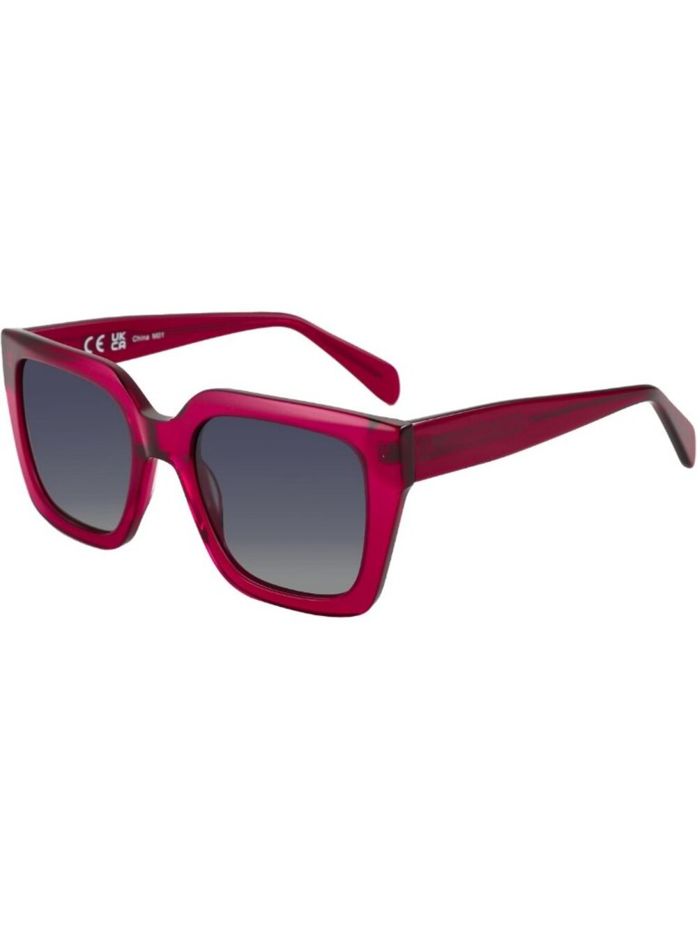 Trendy Oversized Polarized Square Sunglasses for Women | Retro UV400 Sun Shades